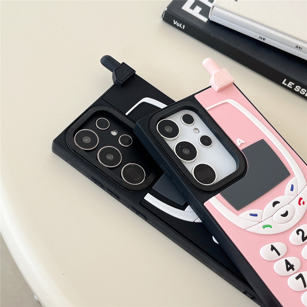 บุคลิกภาพ Nokia 3D เคส Samsung Galaxy S26 Ultra S26 Plus S26 S25 FE S25 Ultra S24 FE S24 Ultra S24 Plus S23FE S23 Ultra S23 Plus S23 S22Ultra S21Ultra S21FE A52 A53 A54 A55 A14 S25 A23 A34 5G Case เคสโทรศัพท์ใหม่ PC ป้องกันการตก เคสมือถือซัมซุง ราคา ถูกที่สุด ดีลบีเคเค แกลเลอรีภาพที่ 7