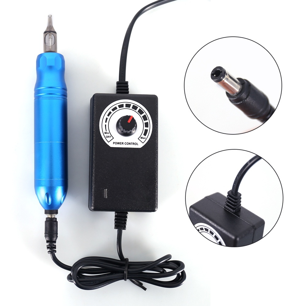 อะแดปเตอร์ AC/DC 3V-12V 2A ควบคุมความเร็วหมุนเพื่อปรับระดับความแรง PM-08