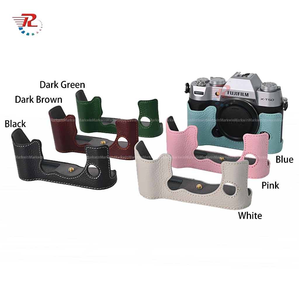 Fujifilm XT50 X-T50 หรูหราหนังกล้องครึ่งสําหรับ Fujifilm XT50 X-T50 กล้อง