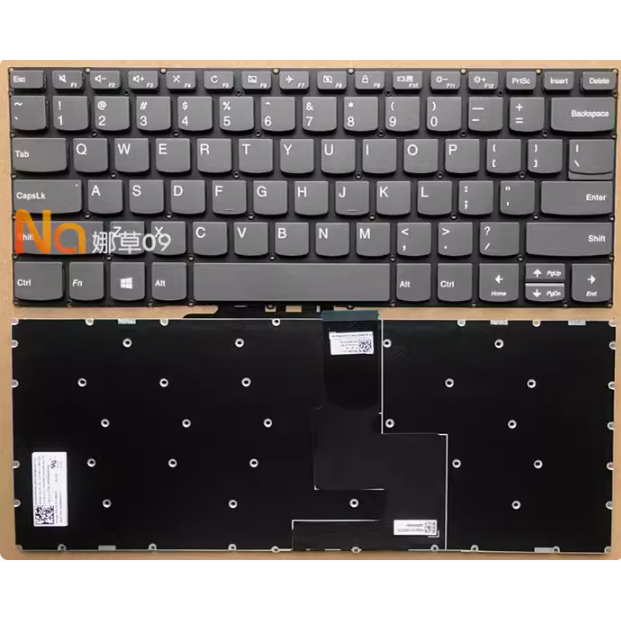 เหมาะสําหรับ Lenovo ideapad 3-14IIL05 3-14IML05 3-14ADA05 Keyboard English