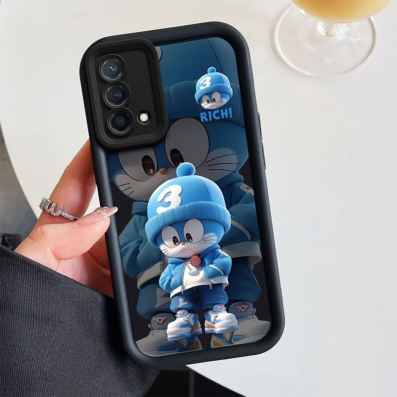 เคสโทรศัพท์กันกระแทกการ์ตูน Graffiti เคสซิลิโคนนุ่มเคสป้องกันเหมาะสําหรับ OPPO A74 4G/F19 4G/F19s 4G/A95 4G/Reno6 Lite