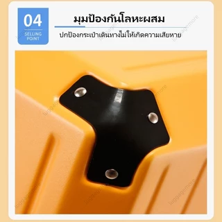 [พร้อมส่งในไทย] กระเป๋าเดินทางทรงถัง ใหญ่ มาพร้อมล้อเลื่อนเงียบ 20/26/32 นิ้ว กระเป๋าเดินทางล้อลาก