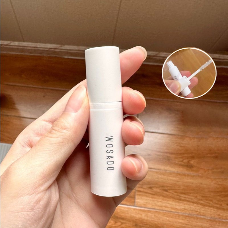 Wosado Eyelash Cleanser Liquid 5ML อ่อนโยนปลูก Non-Irrting ขจัดตะกรัน Hypoallergenic แบบพกพาแต่งหน้า Remover