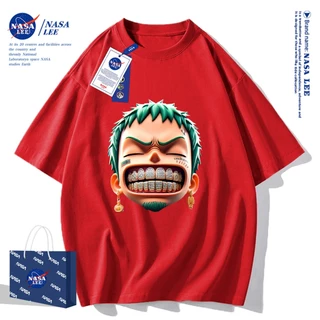 เสื้อยืดผ้าฝ้าย NASA รุ่นใหม่ฤดูร้อน 2026ดีไซน์ทันสมัยพิมพ์ลายแฟชั่น ใส่สบายและโดดเด่น
