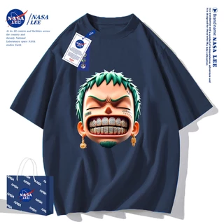 เสื้อยืดผ้าฝ้าย NASA รุ่นใหม่ฤดูร้อน 2026ดีไซน์ทันสมัยพิมพ์ลายแฟชั่น ใส่สบายและโดดเด่น