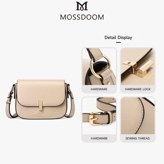 MOSSDOOM Valerie Bag กระเป๋าสะพายข้างแฟชั่นผู้หญิง เเข็งเเรงทนทาน คลาสสิก