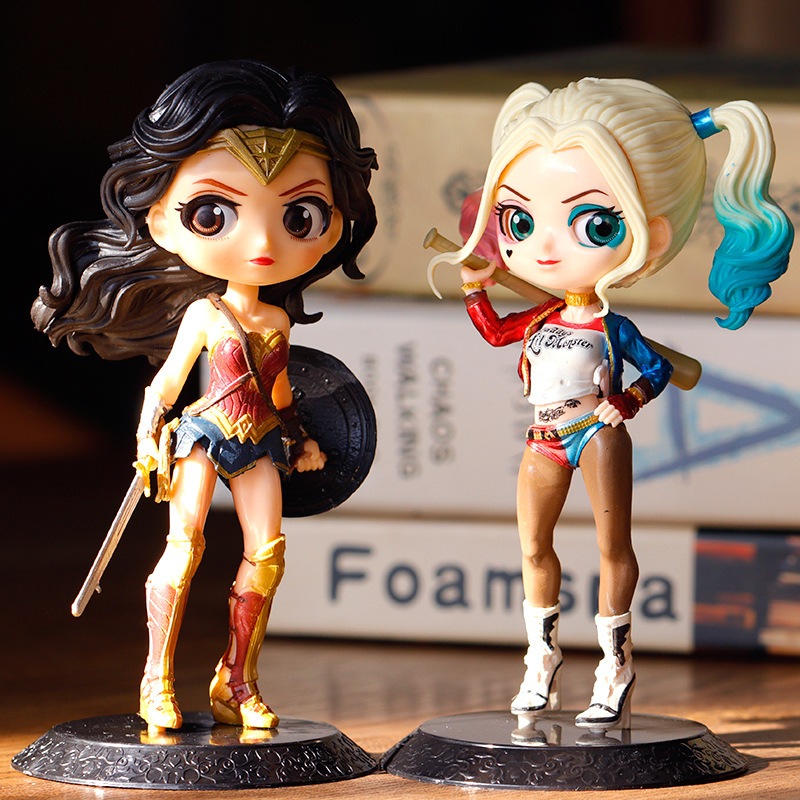 Wonder Woman Joker Girl Action Doll อะนิเมะตุ๊กตาสะสมของเล่นเด็ก