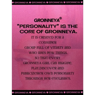 Groinneya ขนตามังงะ ขนตาปลอมขนมิงค์ ตาแบบวอลลุ่มธรรมชาติ ยาวนุ่ม