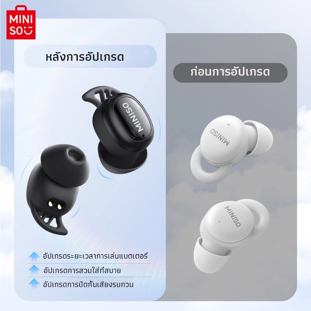 หูฟังบลูทูธ Miniso X16 หูฟังไร้สาย TWS thumbnail 7