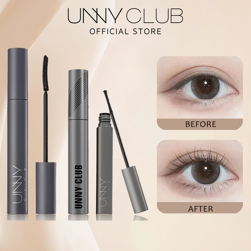 UNNY CLUB มาสคาร่า กันน้ำ กันเหงื่อ หนา ขนตา มาสคร่า จบ Mascara 5g