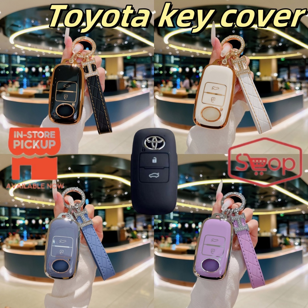 เคสกุญแจรีโมทรถยนต์ TPU ของ Toyota Yaris Ativ 2022-23 Avanza raid Veloz