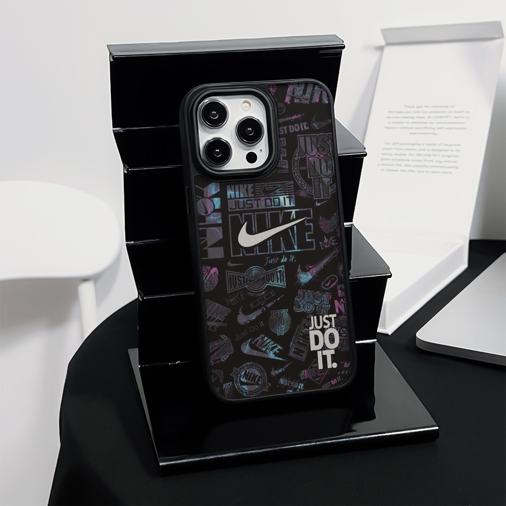 เทรนด์ nike เคสโทรศัพท์แบบนุ่มสําหรับ iphone 16 Pro Max 15 Pro Max 14 Pro Max i14 13 Pro Max i13 13pro i11 11 Pro Max 12 Pro Max ฝาครอบป้องกัน