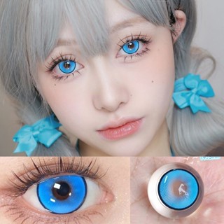 เกรด 1 คู่อะนิเมะคอสเพลย์สีคอนแทคเลนส์สีฟ้านักเรียน Softlens…
