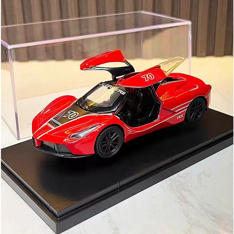 โมเดลรถอัลลอย 1: 36 Bugatti Ferrari Pagani เครื่องประดับรถของเล่นเด็ก