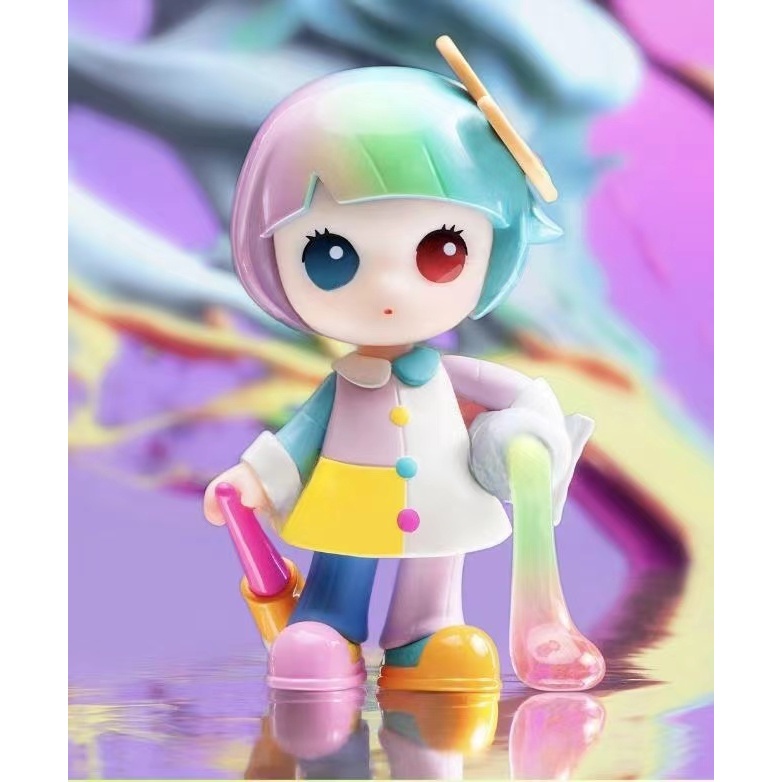 ของแท้ Yosuke Ueno Art Journey Hapico Mystery Box POPMART POPMART ตกแต่งน่ารักรูปน่ารัก