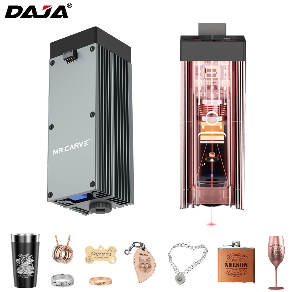 DAJA Laser Head 30W A610W DJ6 3W เครื่องแกะสลัก