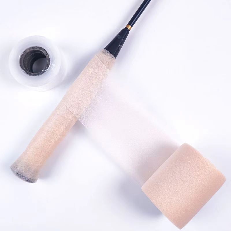 ผ้าพันเบาะแบดมินตัน - PE เทนนิสไม้แบดมินตัน Grip เทป Anti Slip Backing ฟิล์ม, ใช้กับ Ball Racket การฝึกกีฬา