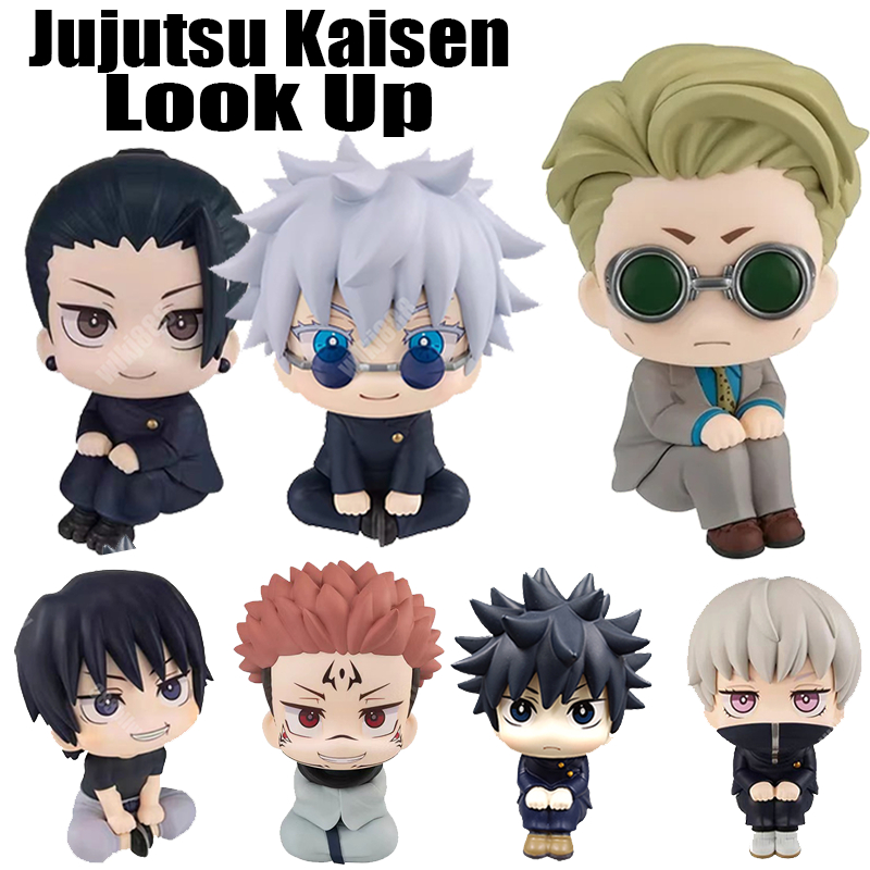 Jujutsu Kaisen Action Figure Gojo Satoru Toji Fushiguro Eto Suguru Action Figure MegaHouse MH LOOK U