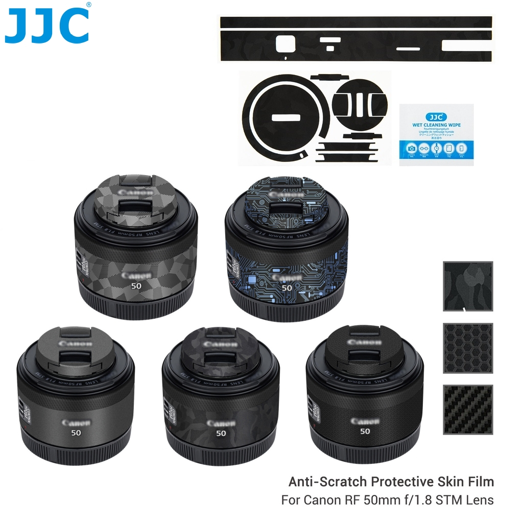 JJC Camera Lens Sticker สติ๊กเกอร์กันรอยสำหรับเลนส์ Canon RF 50mm F1.8 STM และเลนส์ อุปกรณ์เสริมเลนส์