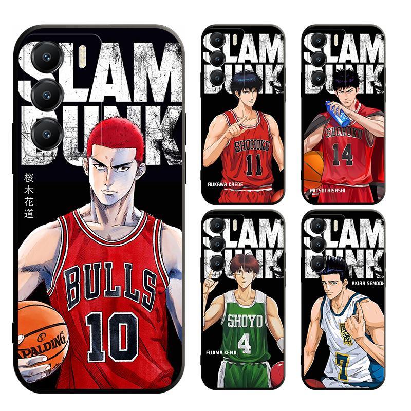 เคสสําหรับ OPPO RENO 12 12F 11F 11 10 8T PRO PLUS 4G 5G SLAM DUNK Matte Case Soft Cover