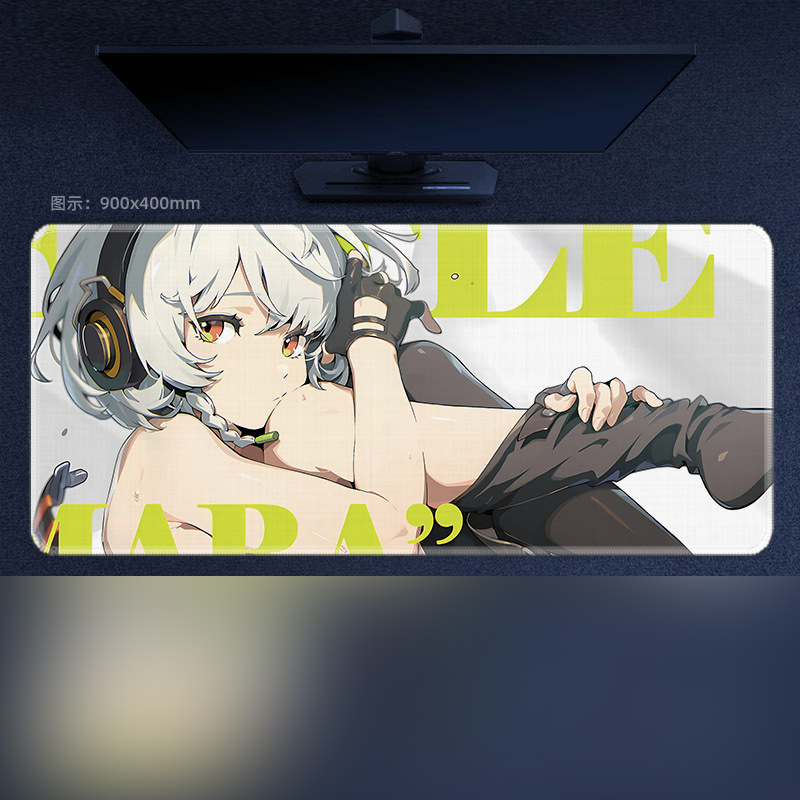 เกม Zenless Zone Zero Mousepad Ellen Lycao แผ่นรองคีย์บอร์ดขนาดใหญ่