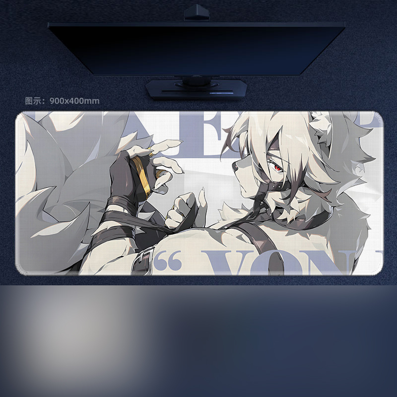 เกม Zenless Zone Zero Mousepad Ellen Lycao แผ่นรองคีย์บอร์ดขนาดใหญ่