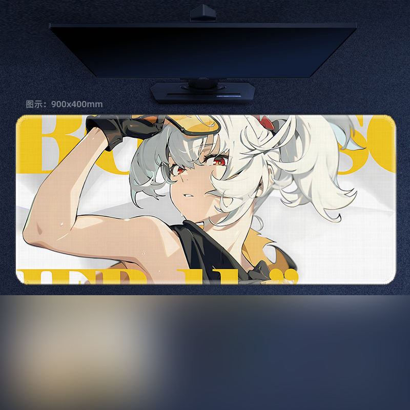 เกม Zenless Zone Zero Mousepad Ellen Lycao แผ่นรองคีย์บอร์ดขนาดใหญ่