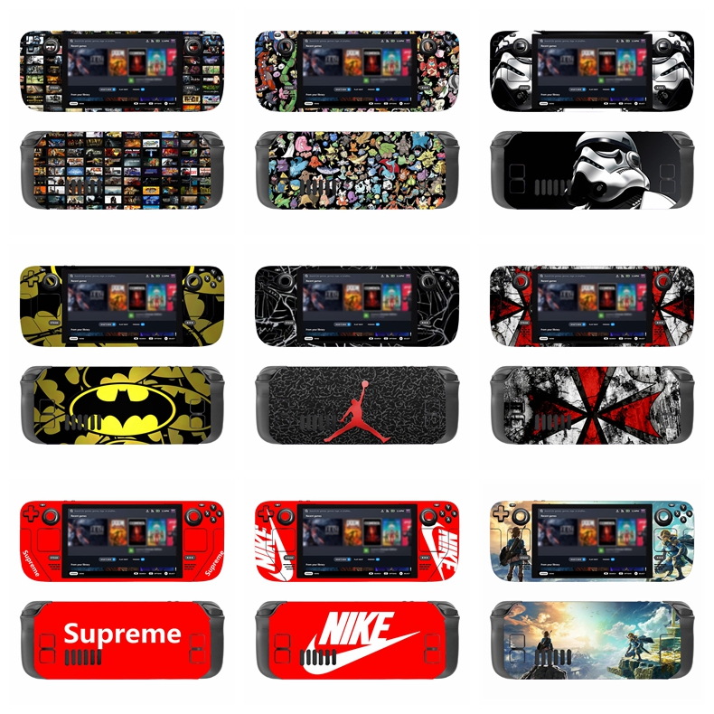 75 สีสติกเกอร์ผิวใช้งานร่วมกับ Steam Deck ไวนิล Decal Full Set Wrap ฟิล์มป้องกัน