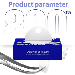 Mechanic NC800 Hm-11 ช่าง NC800 ไม่มี Floc หรือตะกรัน Nano การดูดซับที่แข็งแกร่ง Pre-cutting ฟองน้ําทําความสะอาดสําหรับโทรศัพท์ PCB เมนบอร์ดซ่อมเครื่องมือทําความสะอาด