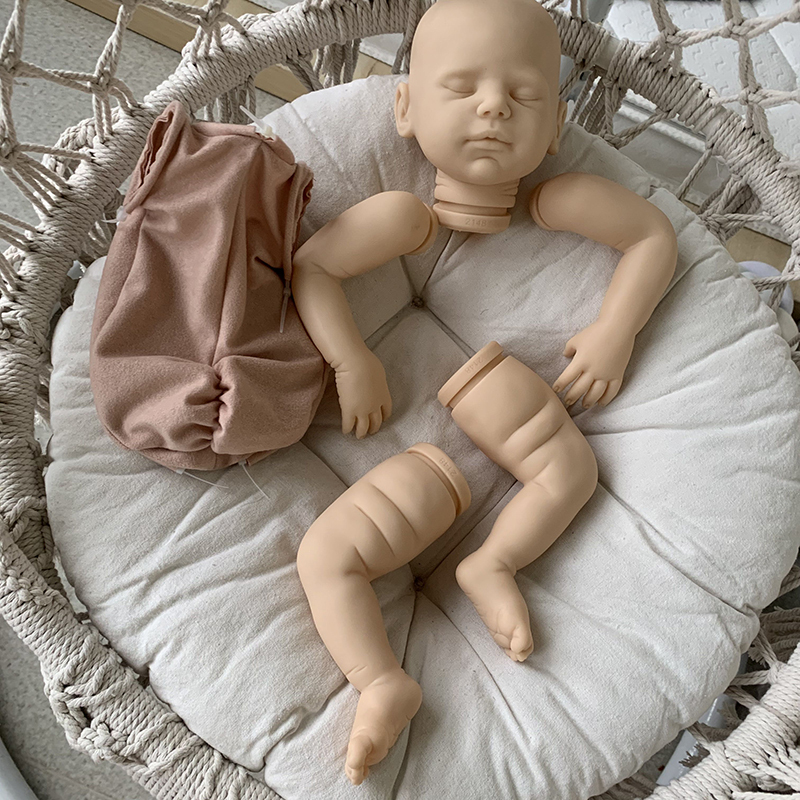 20 นิ้ว Reborn ตุ๊กตาชุด Viviana Sleeping Baby เหมือนจริงเด็กหวานยังไม่เสร็จตุ๊กตา DIY ตุ๊กตา Bebe Reborn ชุด