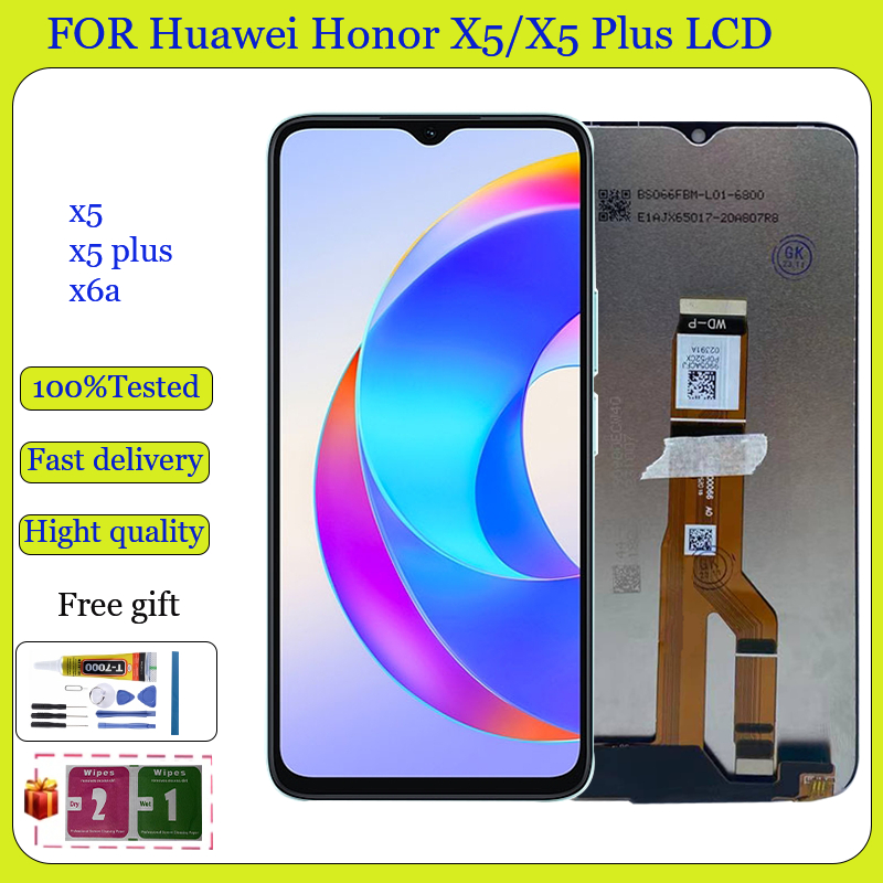 ต้นฉบับ Huawe Honor สําหรับ X5 X5 Plus X6A จอแสดงผล LCD หน้าจอสัมผัสเปลี่ยน
