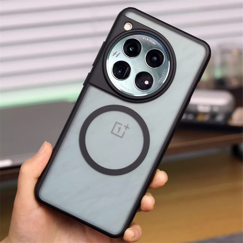 กรณีแม่เหล็กสําหรับ OnePlus 12 12R 11 ACE 2 2V 3V Pro 5G NORD 4 CE4 โปร่งใสฝาครอบที่ดีที่สุดสําหรับ OnePlus12 R One Plus ACE 3 11R หุ้มเกราะกันกระแทกกันชน