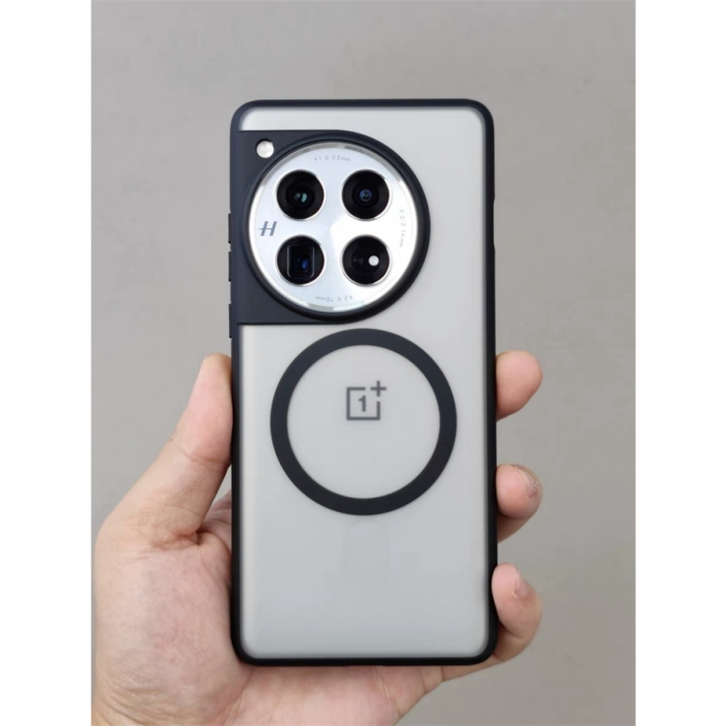 กรณีแม่เหล็กสําหรับ OnePlus 12 12R 11 ACE 2 2V 3V Pro 5G NORD 4 CE4 ปลอกผิวรู้สึกที่ดีที่สุดโปร่งใสสําหรับ OnePlus12 R One Plus ACE 3 11R หุ้มเกราะกันกระแทกกันชน