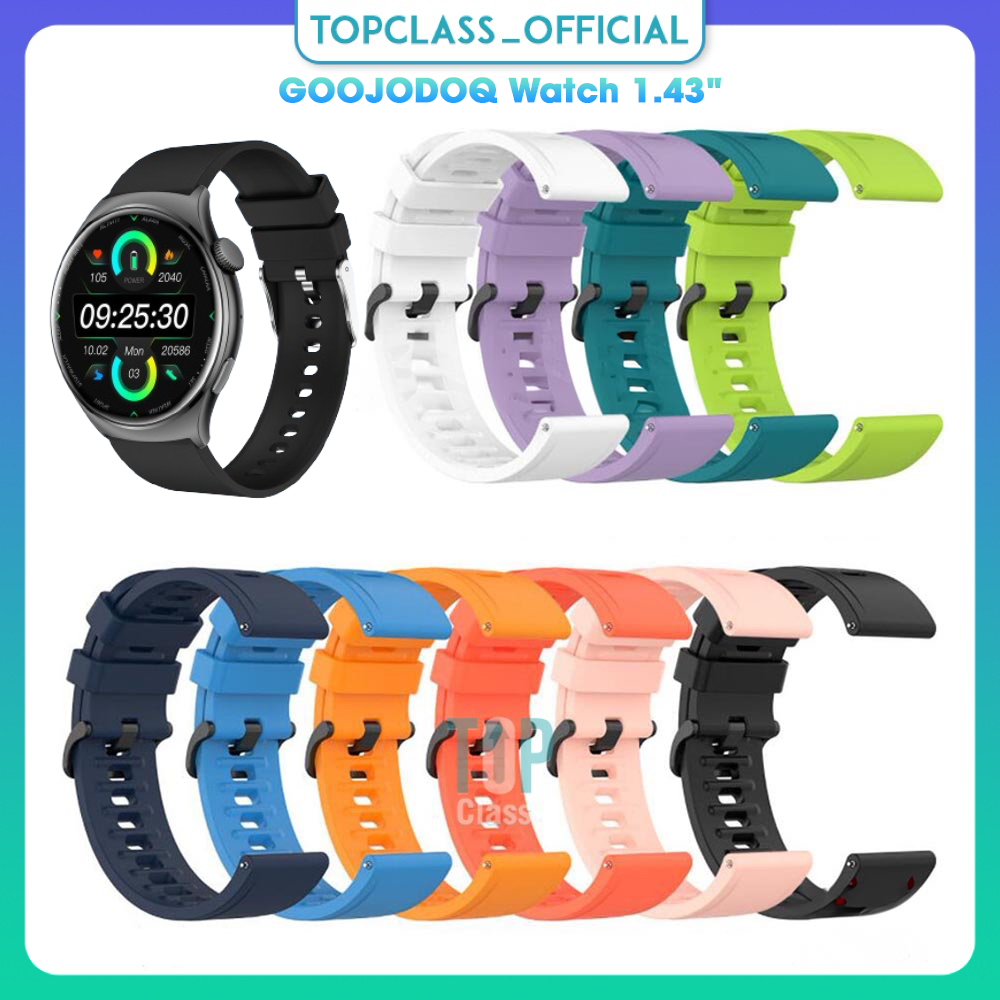 สายยางสังเคราะห์แทนที่ GOOJODOQ Watch 1.43 Smart Watch