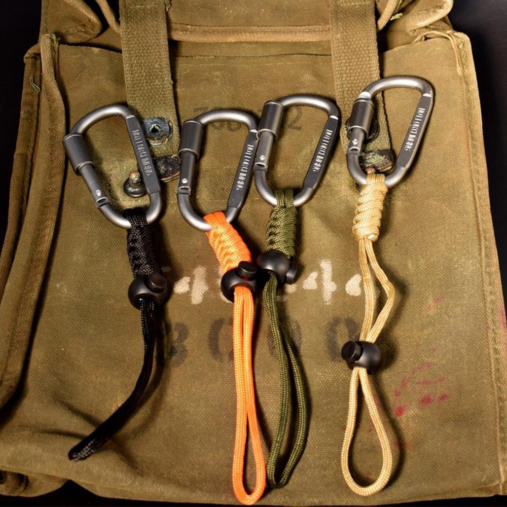 คุณภาพสูง D-Type Multi-Function พร้อมล็อค Pad Buckle 8 ซม.ภูเขา Quick Hang อลูมิเนียมกระเป๋าเป้สะพายหลังหัวเข็มขัดขวดน้ํา