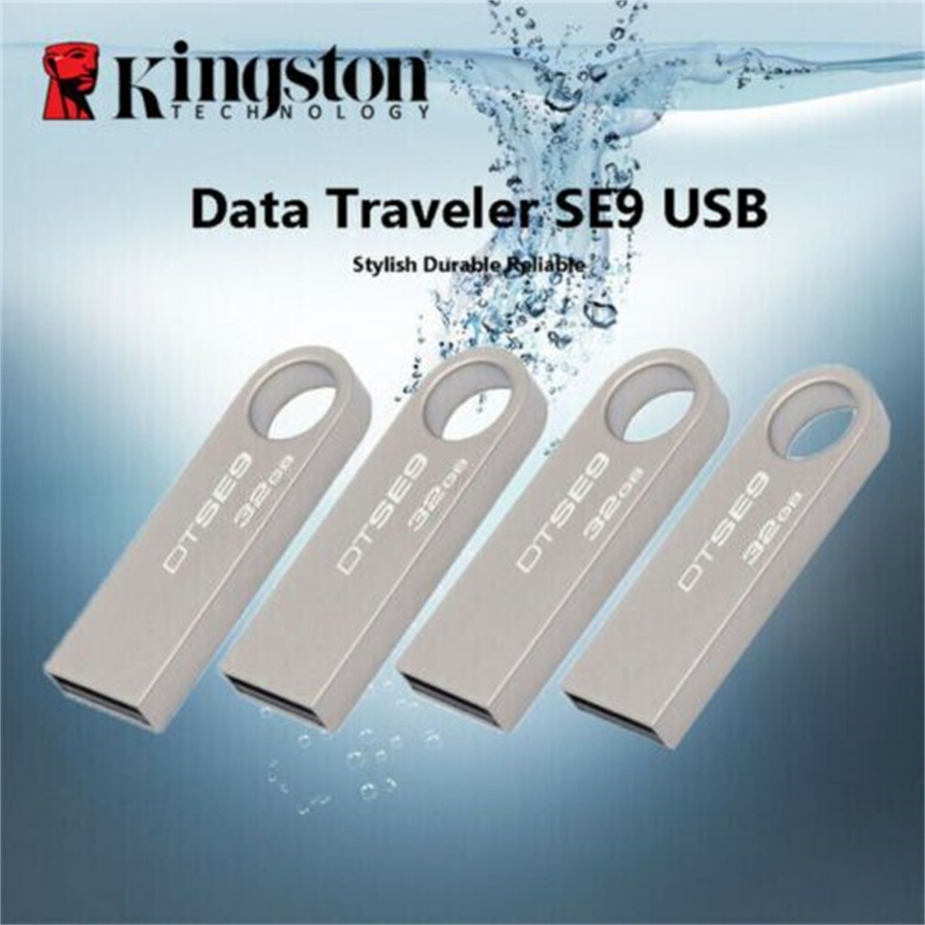 Pendrive Kingston DataTraveler DTSE9 32GB USB 2.0 สีเงิน