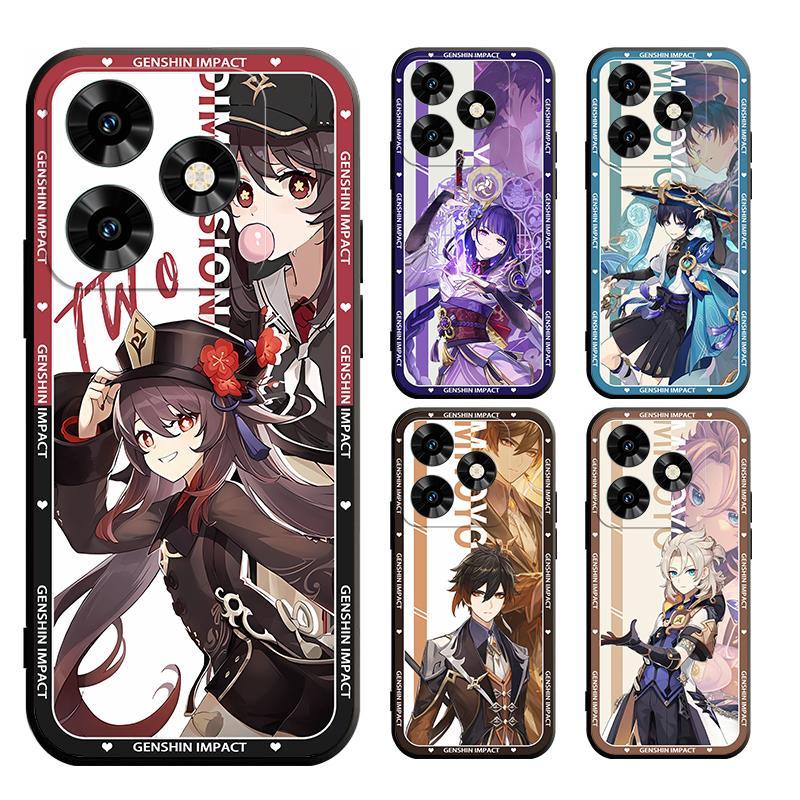 Realme C53 C51 C55 C33 C30 C30s C35 C21Y C25 C25S C25Y C21 C12 C15 C20 C11 Genshin Impact Scaramouche เคสโทรศัพท์