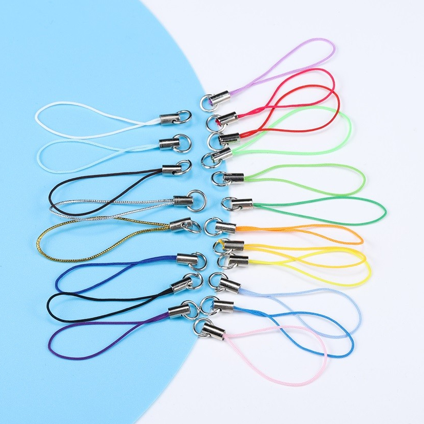 St. kunkka 10 ชิ้น Simple โทรศัพท์มือถือ Key Lanyard พวงกุญแจรถโทรศัพท์มือถือ Key Lanyard DIY อุปกรณ์เสริมกุญแจ