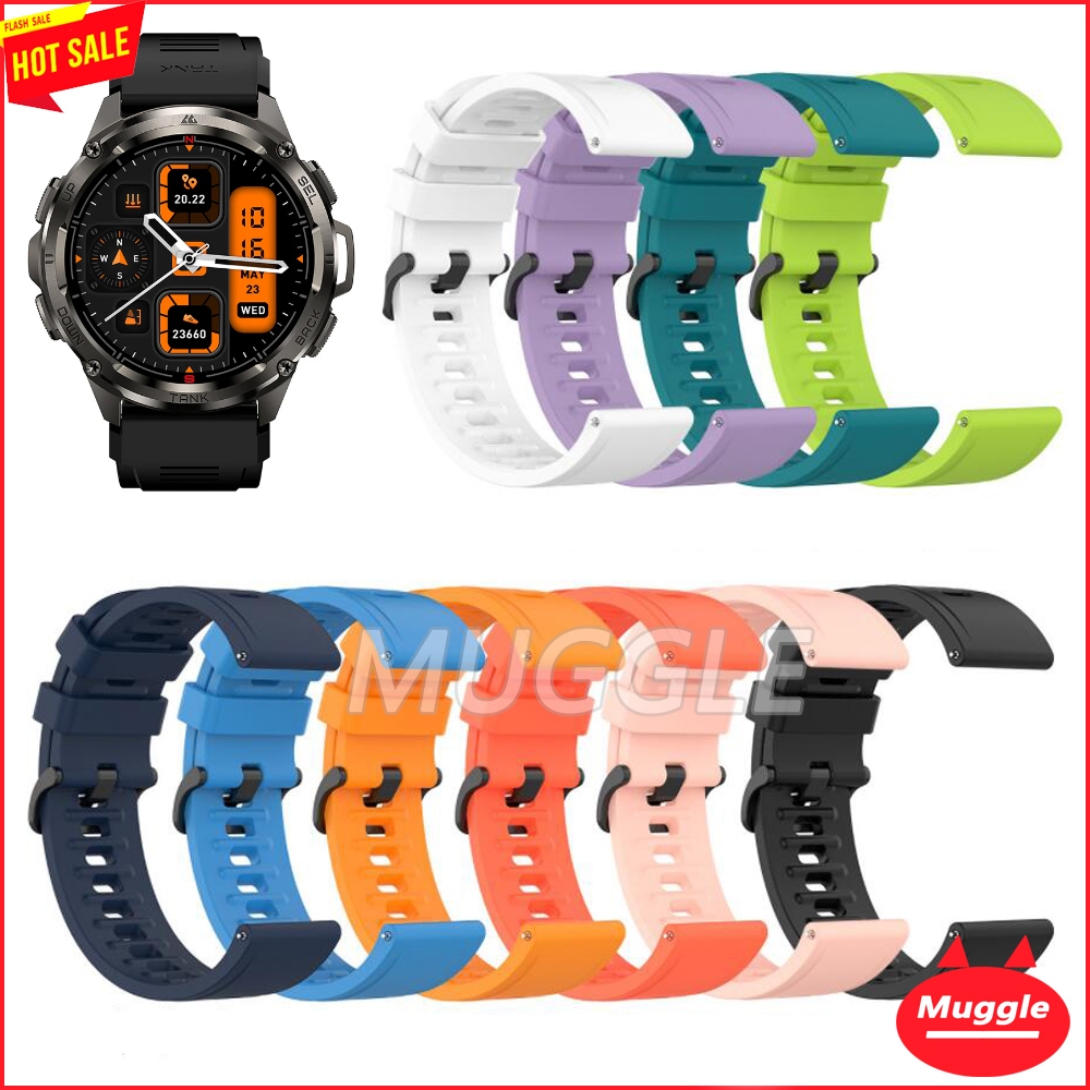 🔥สายนาฬิกา Kospet TANK M3 Kospet M3 ULTRA T3 สายนาฬิกาซิลิโคนเปลี่ยนสายรัดข้อมือ สาย Kospet TANK M3 