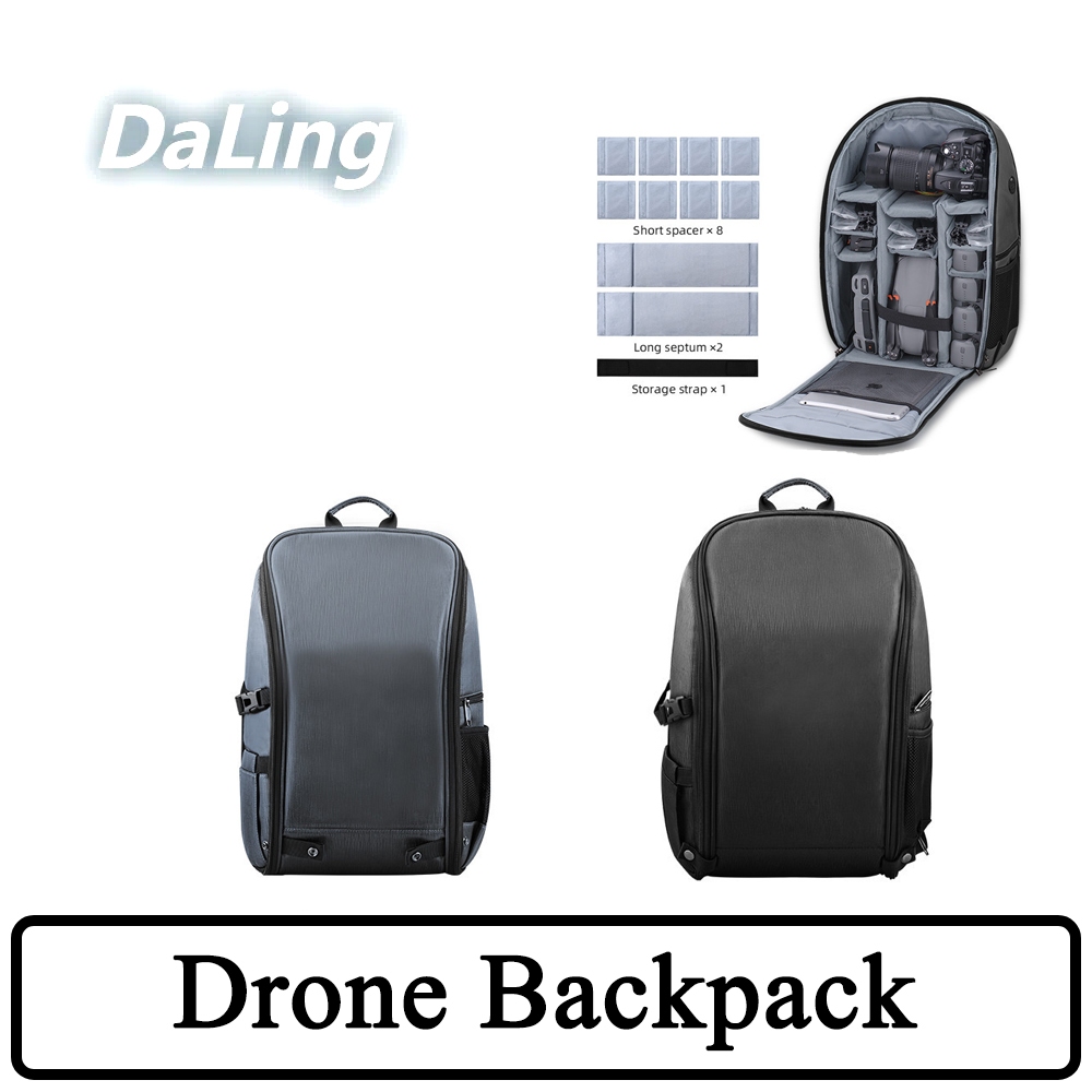 Drone กระเป๋าเป้สะพายหลังสําหรับ DJI Air 3/Mini 4 Pro กระเป๋าเป้สะพายหลัง Drone Avata2/Mavic 3 Pro Storage Tote กระเป๋า