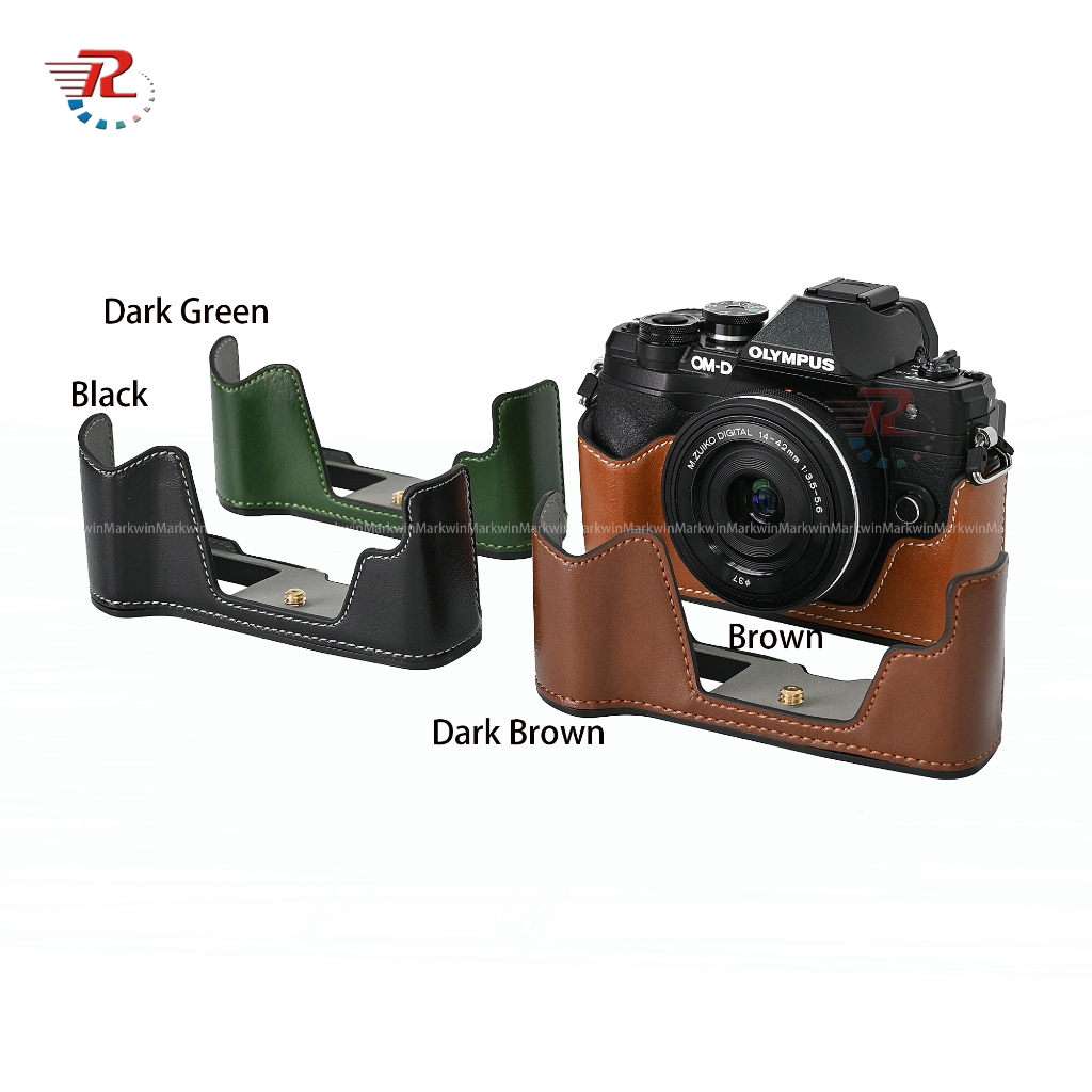 หนังกล้องครึ่งสําหรับ Olympus EM10IV EM10 Mark EM10IV กล้อง