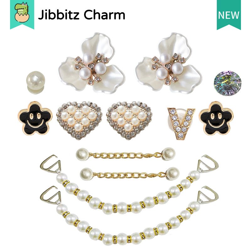 แฟชั ่ นอุดตัน Jibbitz สร ้ างสรรค ์ น ่ ารักการ ์ ตูนสีสันสดใส DIY รองเท ้ า Buckle/ รองเท ้ า Charm/clog ปุ ่ ม