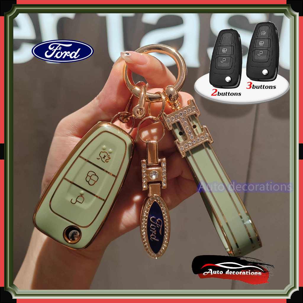 เคสกุญแจรถยนต์ Ford Ranger EVEREST ranger Ford ecosport ranger xls/xlt 2014-2017 เคสกุญแจรถ พวงกุญแจ Ford tpu
