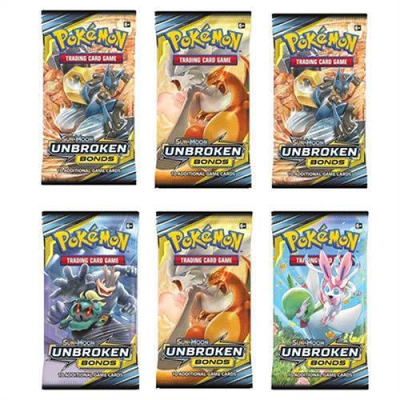 การ์ดโปเกมอน Sun & Moon Sword Shield Lost Thunder Dragon Majesty Trading Card Collection Booster Box Evolutions Pokémon TCG Card 1 แพ็ค (8+1 ใบ) thumbnail 4