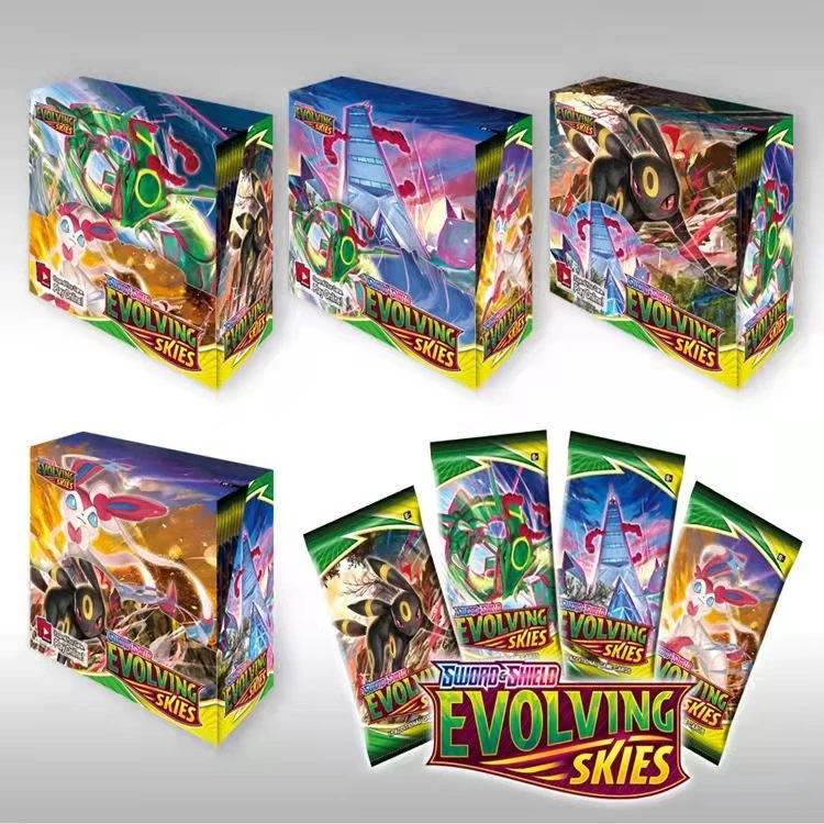 การ์ดโปเกมอน Sun & Moon Sword Shield Lost Thunder Dragon Majesty Trading Card Collection Booster Box Evolutions Pokémon TCG Card 1 แพ็ค (8+1 ใบ) thumbnail 8