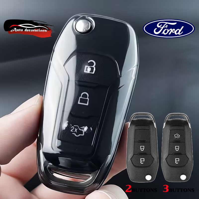 ปลอกกุญแจ Ford ranger EVEREST Ford ranger wildtrak ranger xlt/xls เคสกุญแจใส