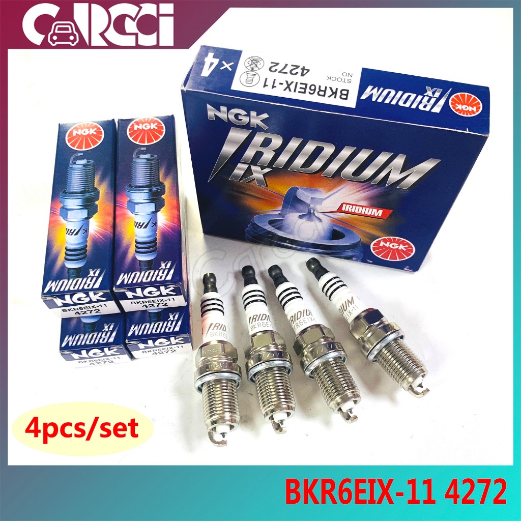 BKR6EIX-11 4272 หัวเทียนอิริเดียมเหมาะสําหรับ Toyota Lexus Honda Suzuki Chevy Mazda 1.5L 2.0L 2009-2