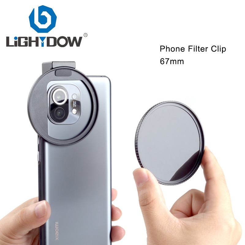 Lightdow 67 มม.โทรศัพท์เลนส์กรองสําหรับ ND Filter CPL Filter Soft Filter Star Filter