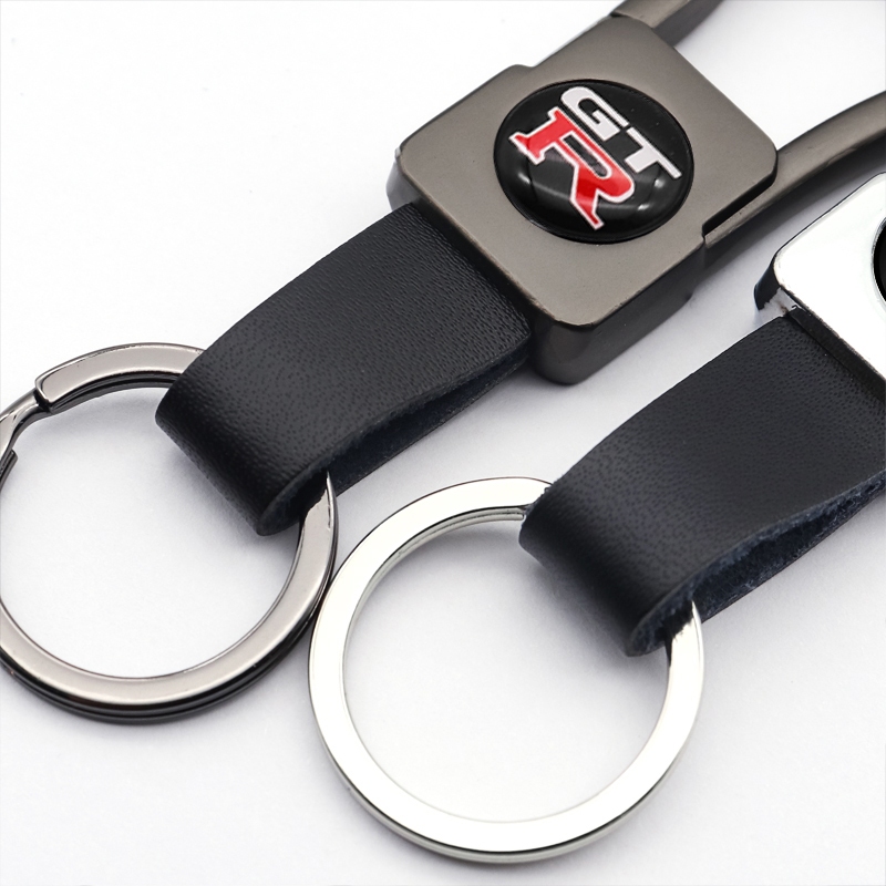 Gtr พวงกุญแจรถโลหะหนังพวงกุญแจจี้เหมาะสําหรับ Nissan GTR R32 R35 R34 ราคา ถูกที่สุด ดีลบีเคเค แกลเลอรีภาพที่ 3