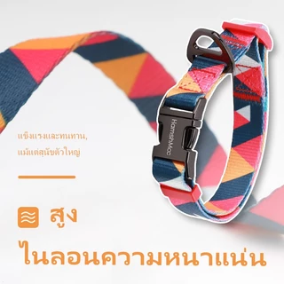 HamshMoc ฮามอค ปลอกคอสุนัขนุ่มปรับปลอกคอสัตว์เลี้ยงสร้อยคอแฟชั่นสําหรับสุนัขขนาดกลางขนาดใหญ่กลางแจ้งเดินสิ่งประด